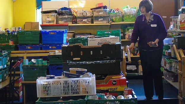 Ebbw Vale food bank