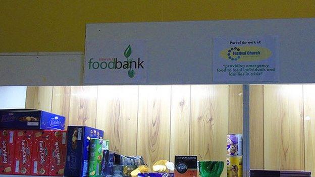 Ebbw Vale food bank