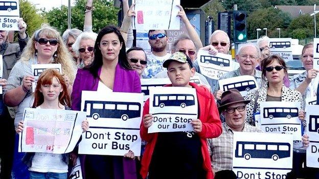 East Sussex bus campaigners