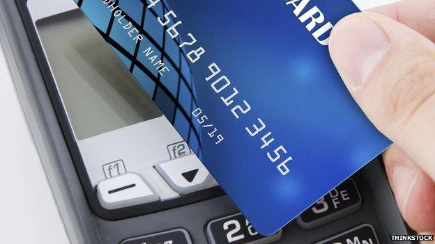 NFC-enabled credit card