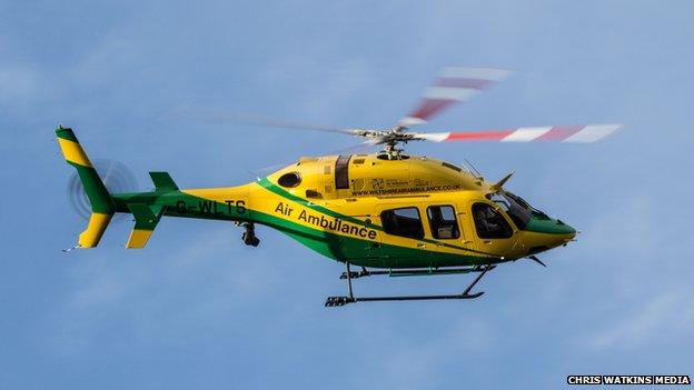 Wiltshire air ambulance