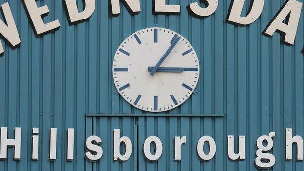 Hillsborough clock