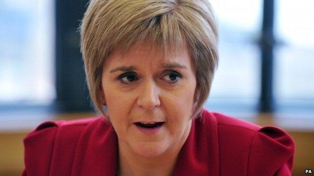 SNP leader Nicola Sturgeon