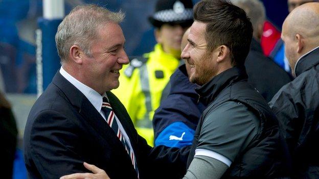 Ally McCoist and Barry Ferguson