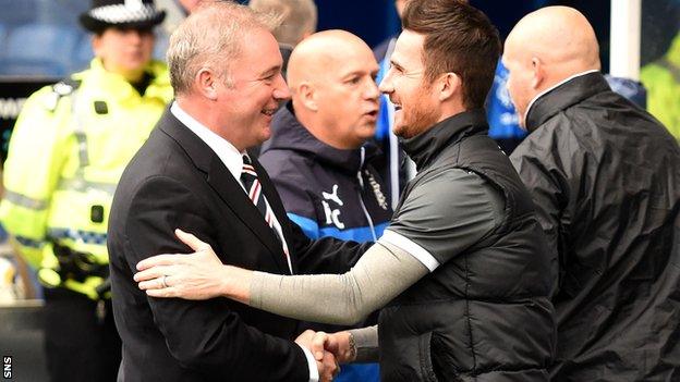 Ally McCoist and Barry Ferguson