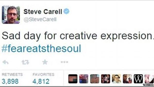 Steve Carell tweet