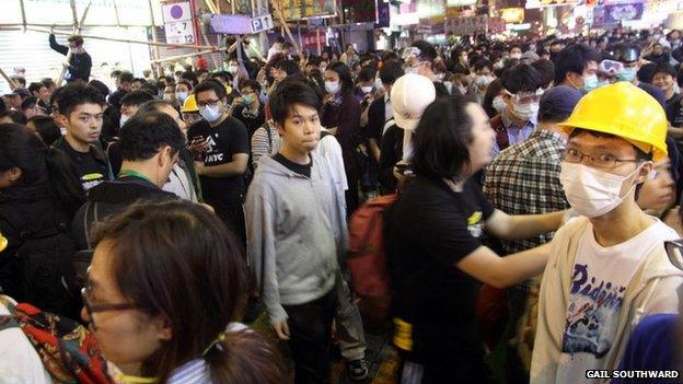 Mongkok street scenes
