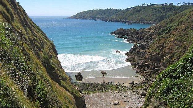 Guernsey's Petit Port Bay