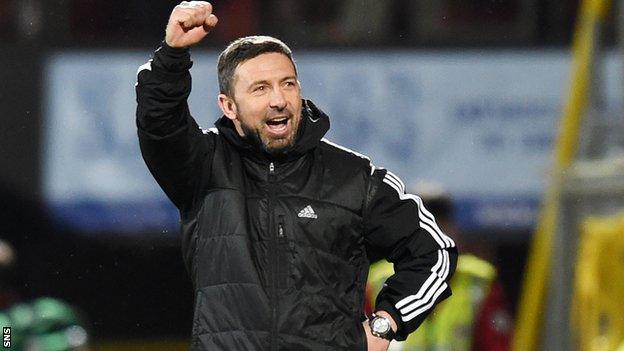 Aberdeen manager Derek McInnes