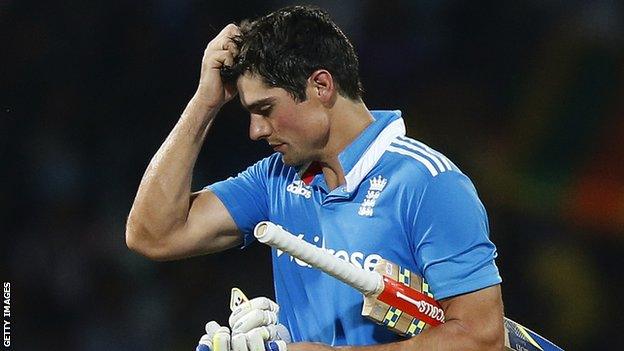 England captain Alastair Cook