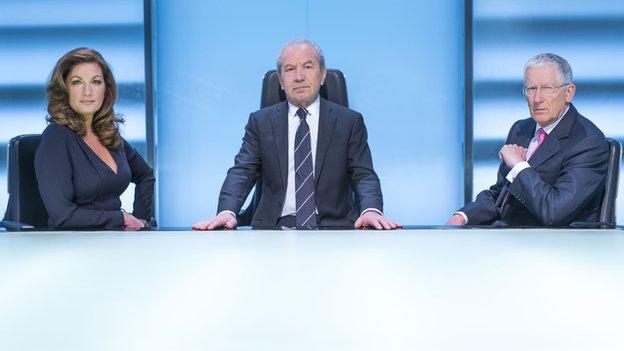 Baroness Brady, Lord Sugar, Nick Hewer