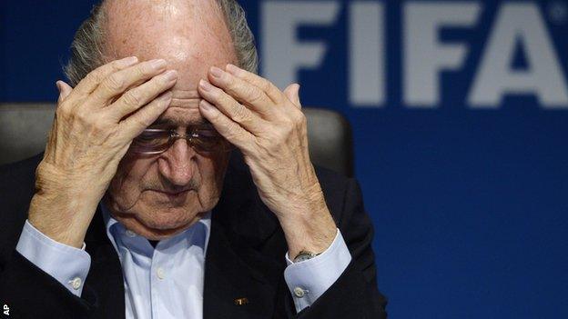 Fifa president Sepp Blatter has been taking soundings from advisors