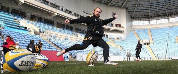 Wasps fly-half Andy Goode