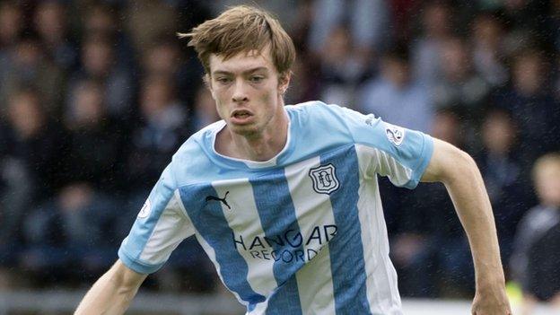 Dundee striker Craig Wighton