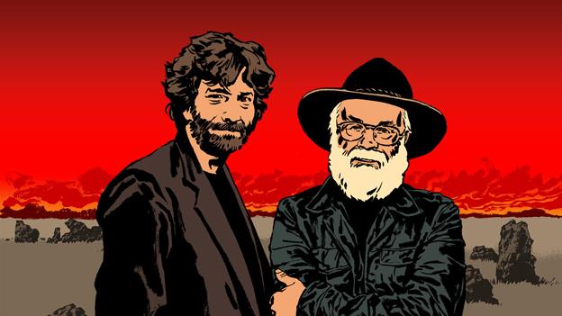 Neil Gaiman and Terry Pratchett