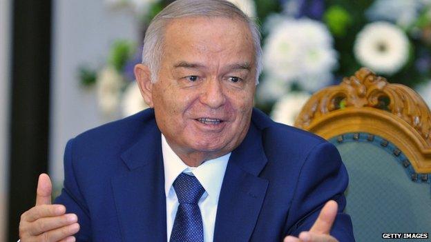 Uzbek President Islam Karimov