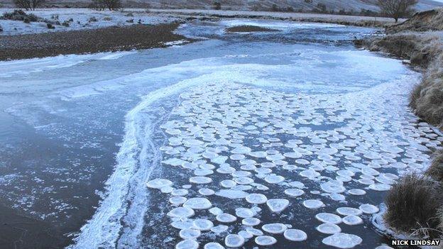 Ice pancakes