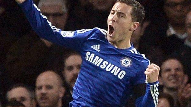 Eden Hazard of Chelsea