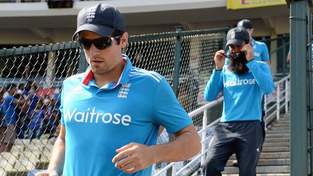 England's Alastair Cook