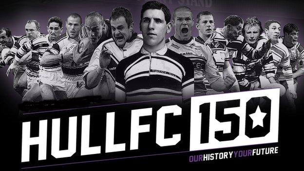 HULL FC 150 logo