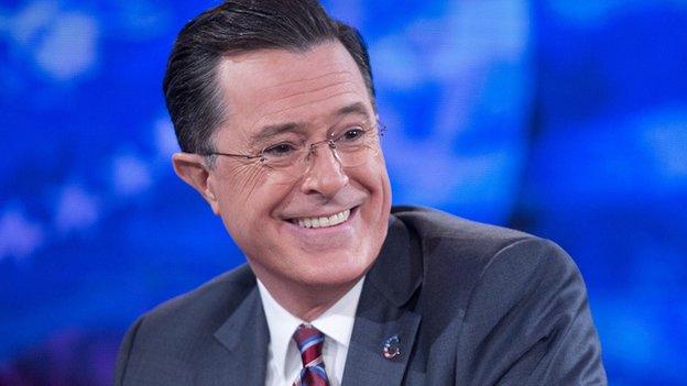 Comedian Stephen Colbert.