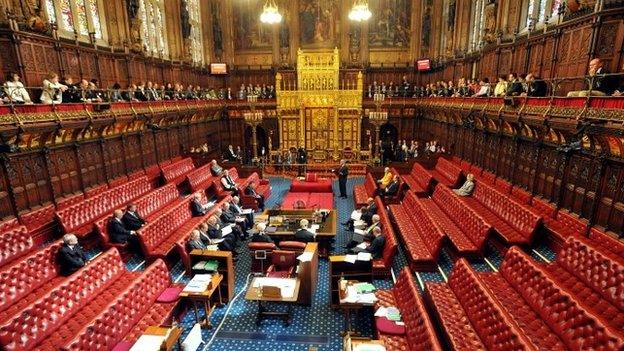 Chamber of the House of Lords