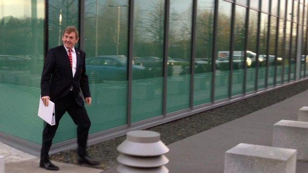 Kenny Dalglish leaves the Hillsborough Inquests