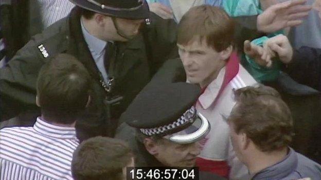 Kenny Dalglish at Hillsborough