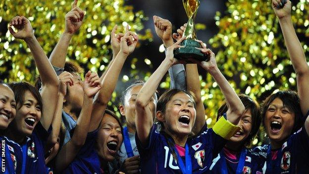 Japan win Women's World Cup