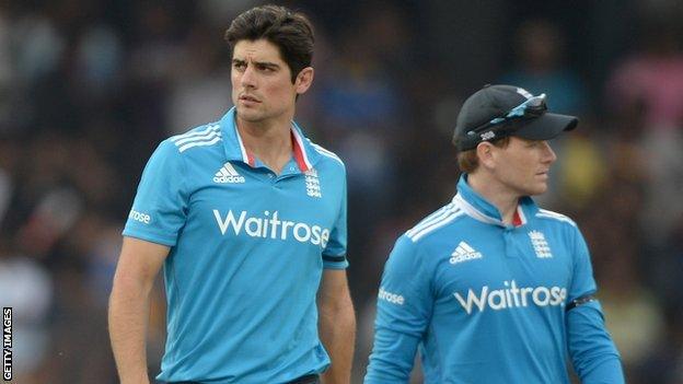 Alastair Cook & Eoin Morgan