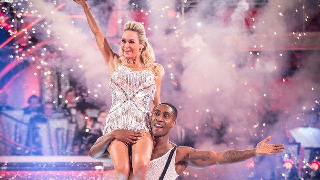 Simon Webbe and Kristina Rihanoff