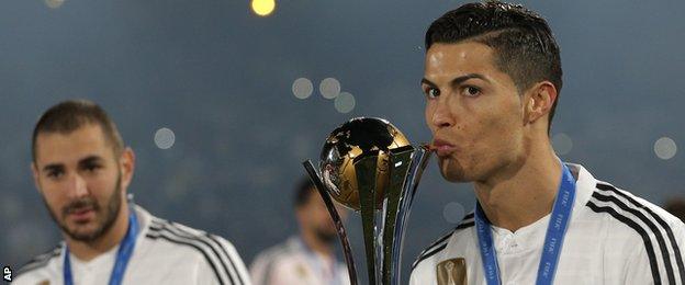 Real Madrid forward Cristiano Ronaldo