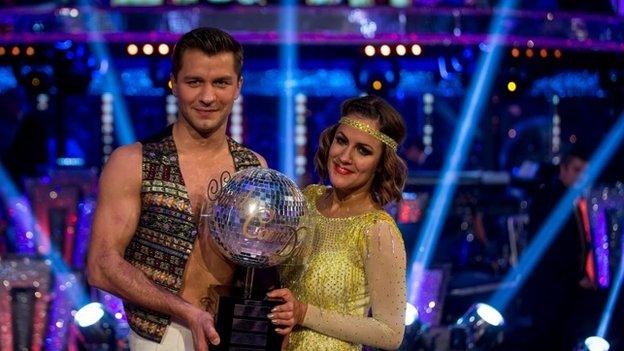 Pasha Kovalev and Caroline Flack