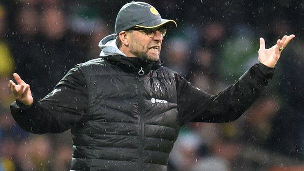 Borussia Dortmund manager Jurgen Klopp