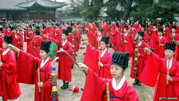 Event organised by the Confucius Institutes in Seoul, 2010