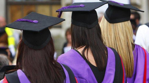 Students graduating