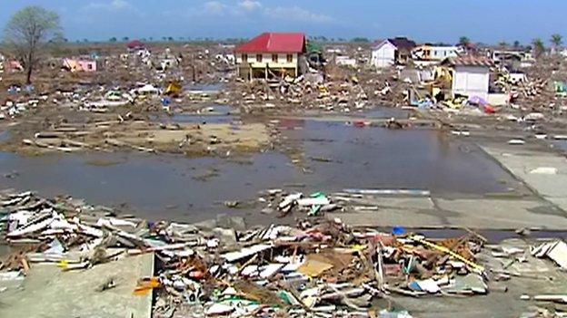 Banda Aceh after the 2004 tsunami