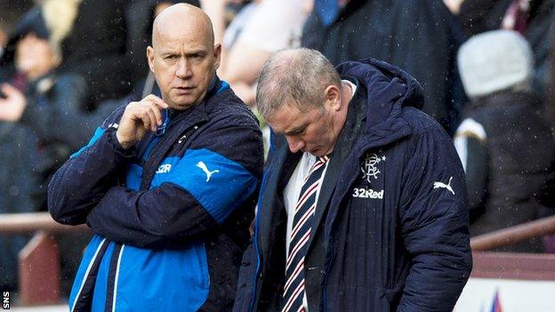 Kenny McDowall and Ally McCoist