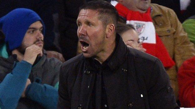 Atletico Madrid boss Diego Simeone