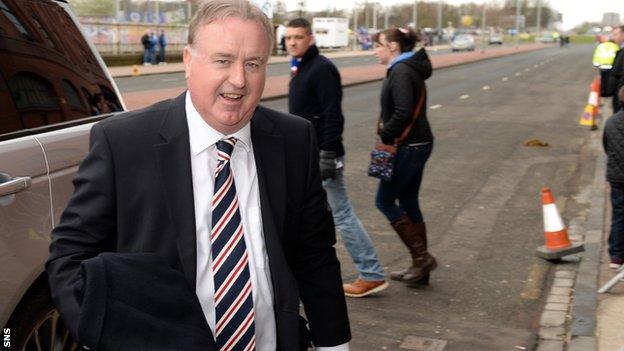 Rangers chairman David Somers