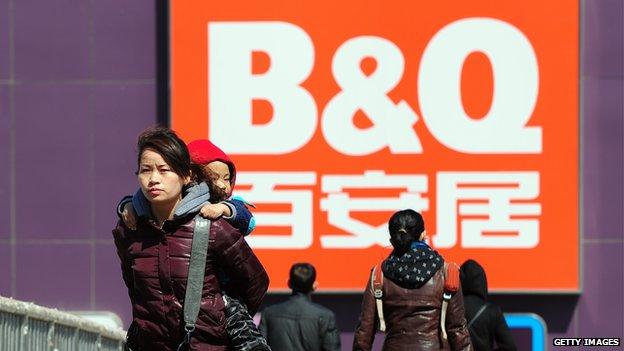 B&Q China store in Beijing