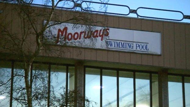 Moorways swimming pool