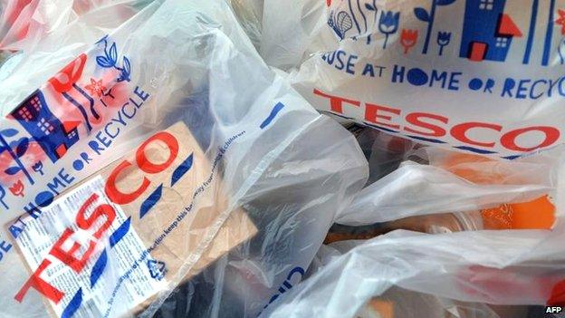 Tesco bags