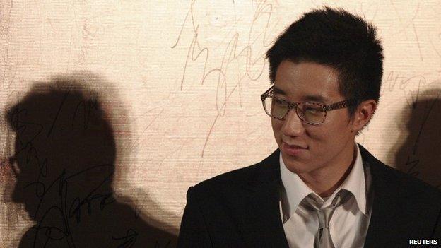 Jaycee Chan attends a movie festival in Shanghai (13 June 2009)