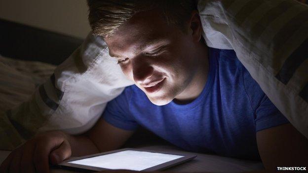 Reading under the sheets