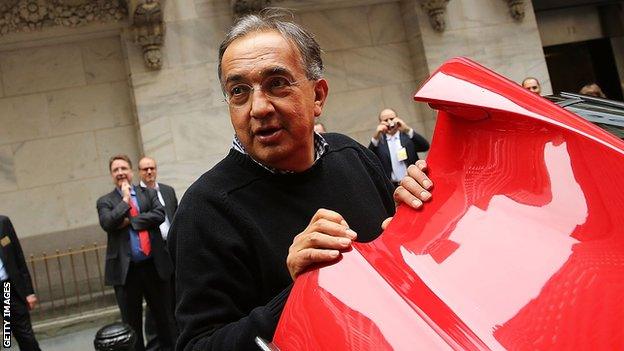 Ferrari chairman Sergio Marchionne