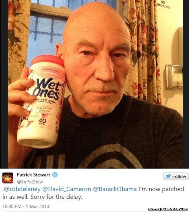 Sir Patrick Stewart