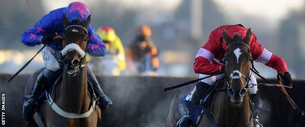 Cue Card and Silviniaco Conti