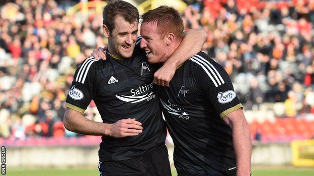 Niall McGinn and Adam Rooney