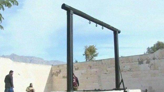 pakistan gallows